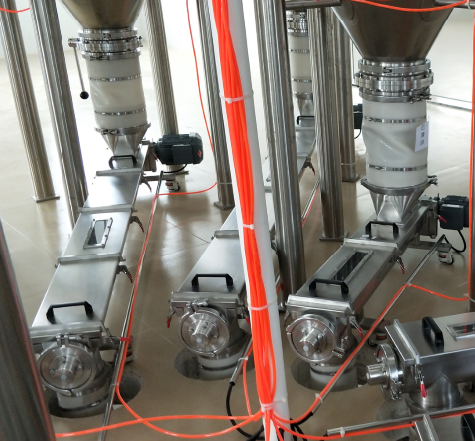 粉料全自動(dòng)加料配料系統(tǒng)